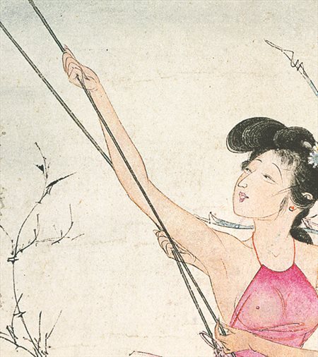 建邺-胡也佛的仕女画和最知名的金瓶梅秘戏图